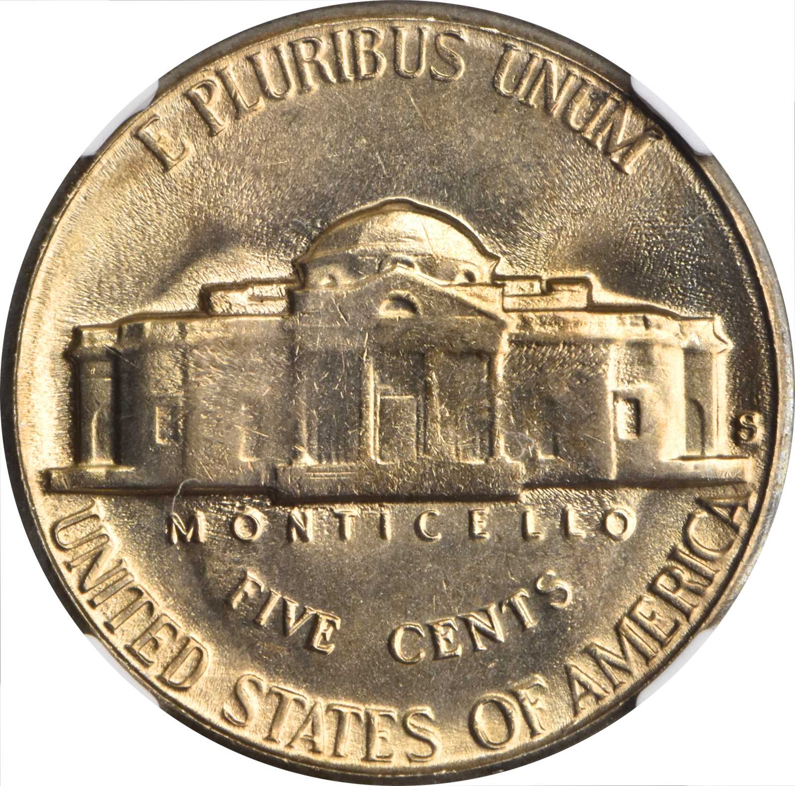 1954-S/D 5c Overmintmark, FS-501 MS66 thumbnail 5