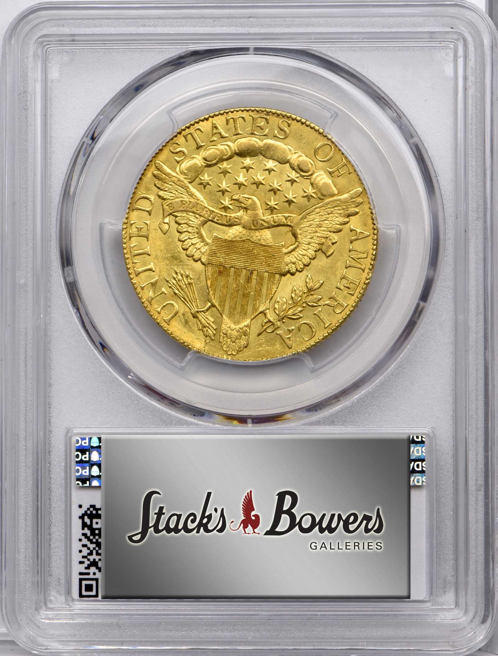 1803 $10  Large Stars Reverse, BD-6 VF25 CAC thumbnail 8
