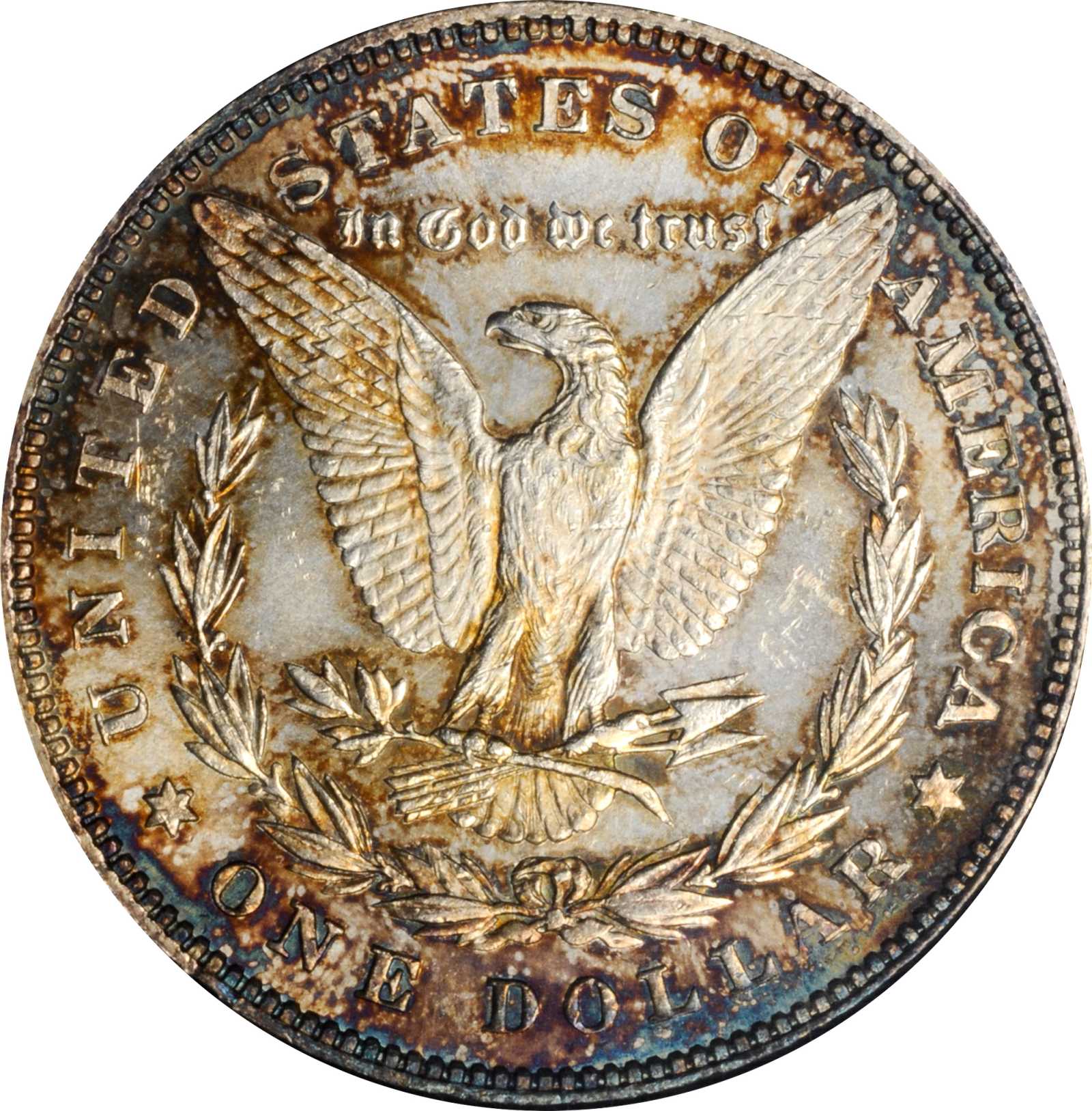 1878 7TF $1  Reverse of 1878, High 1, VAM-83 MS PL MS61 PL thumbnail 4