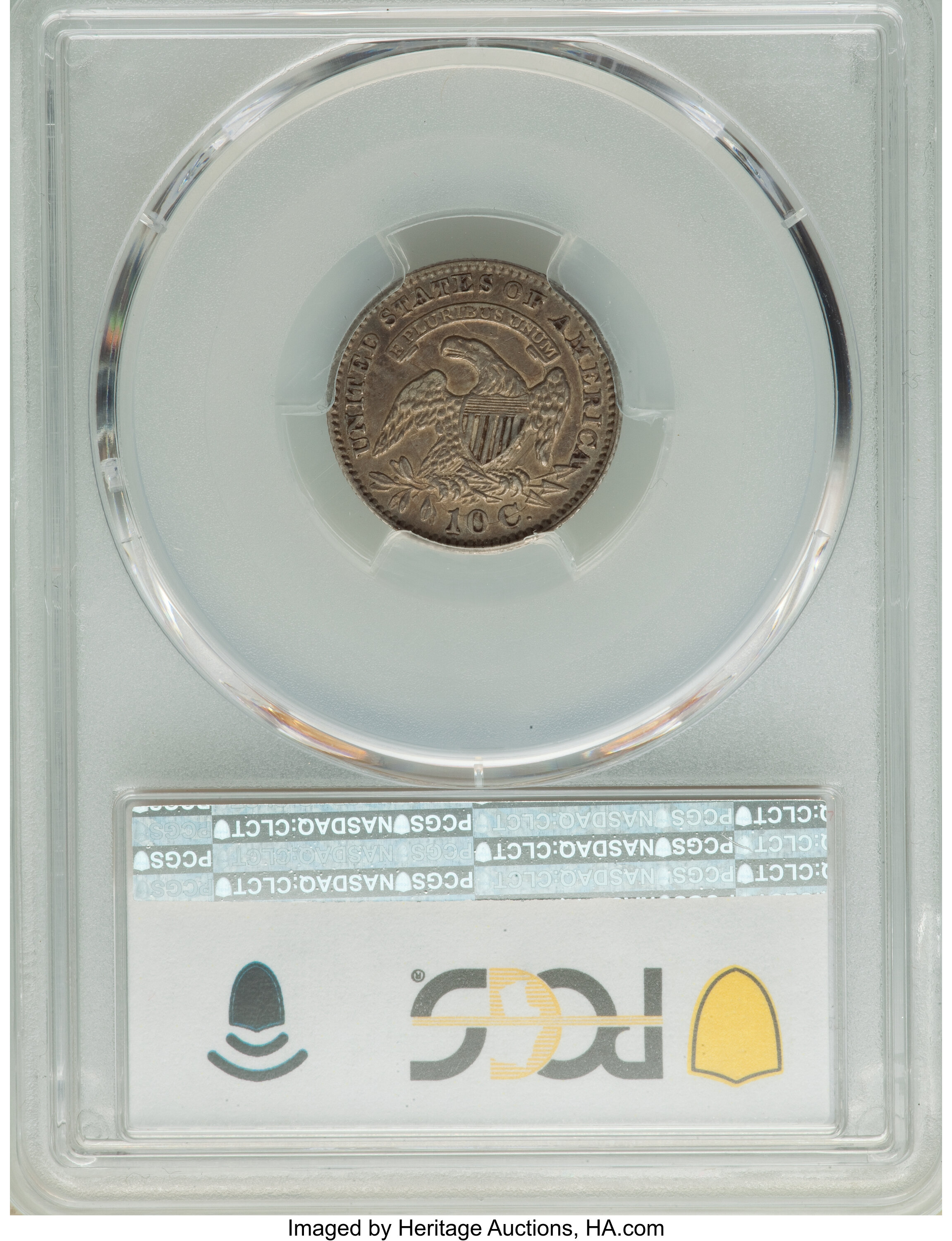 1828 10c Small Planchet, Small Date, JR-1 VF35 thumbnail 4