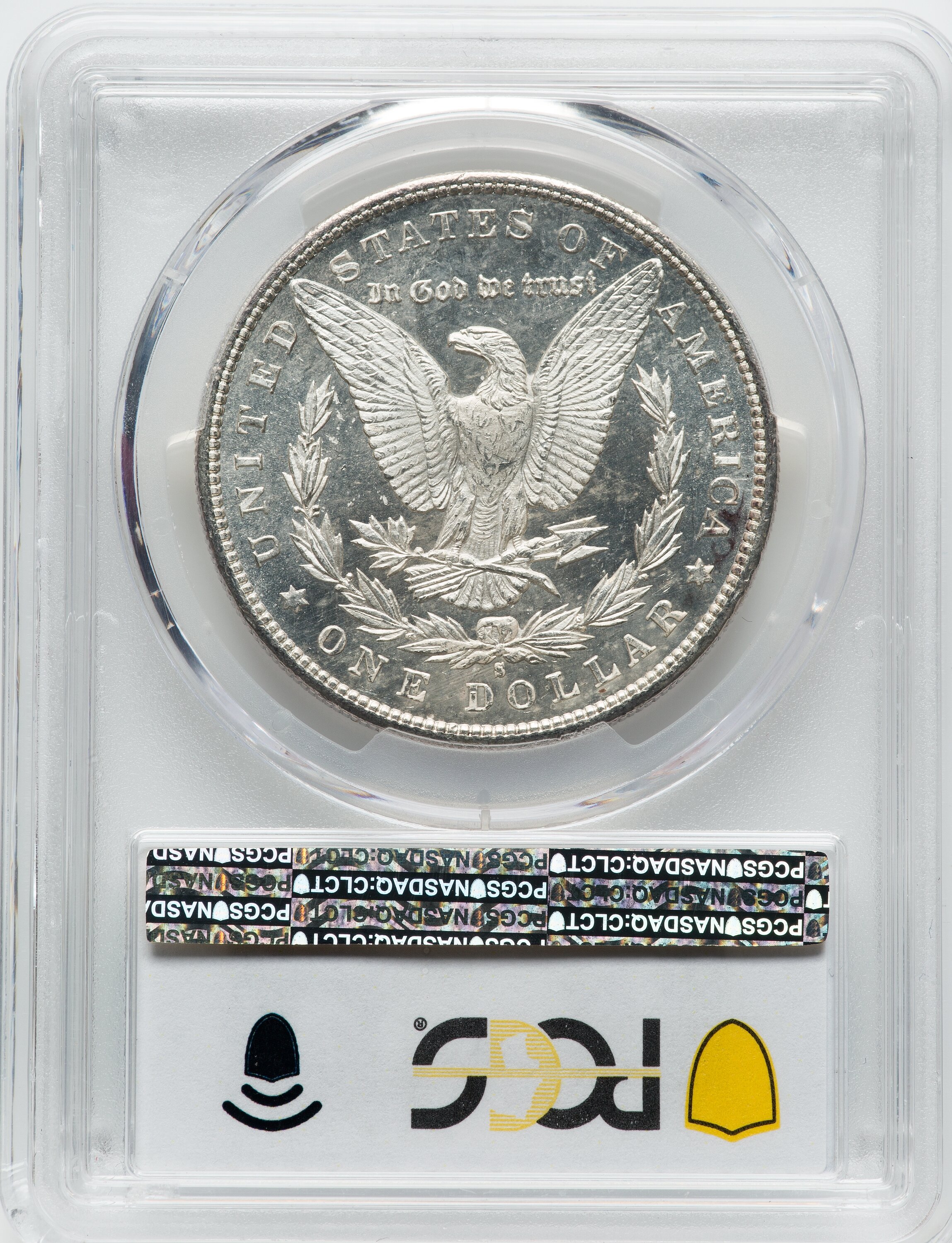 1880/9-S $1  Overdate MS DMPL MS64 DMPL thumbnail 3