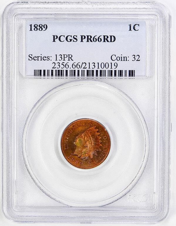 1889 1c PR RD PR66 RD thumbnail 3