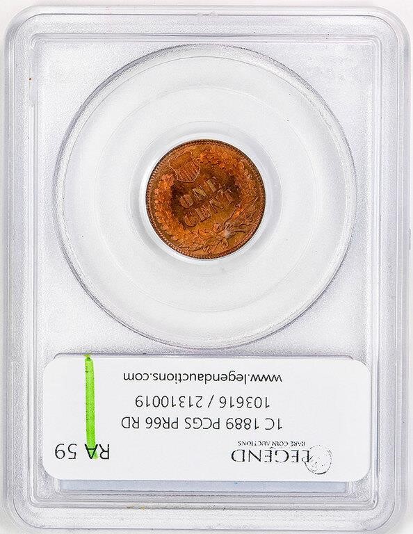 1889 1c PR RD PR66 RD thumbnail 4