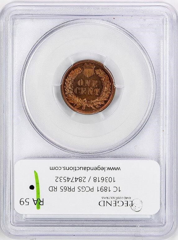 1891 1c PR RD PR65 RD thumbnail 4