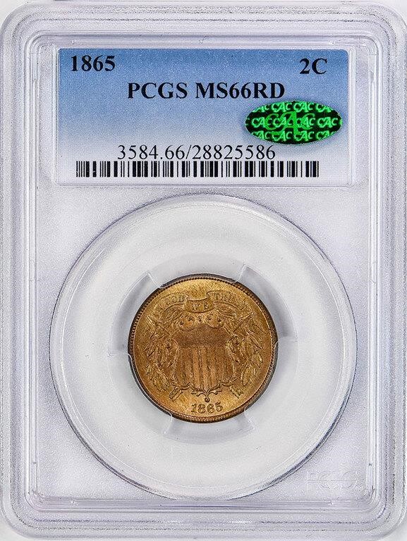 1865 2c MS RD MS66 RD thumbnail 13