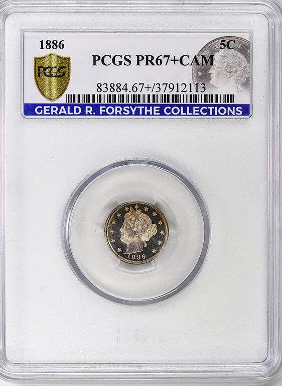 1886 5c PR CAM PR67 CAM thumbnail 3