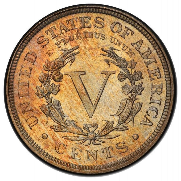 1889 5c PR67 CAC thumbnail 3