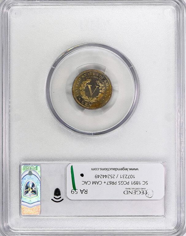 1891 5c PR CAM PR67 CAM thumbnail 11