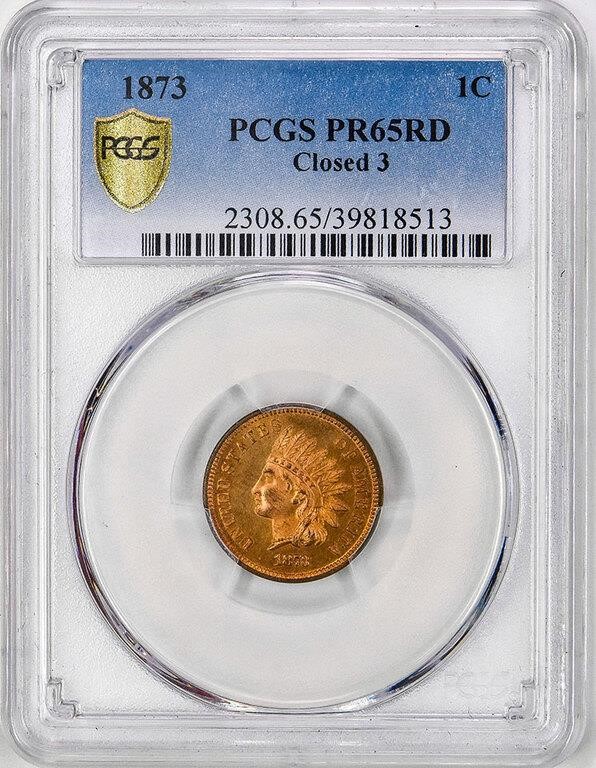 1873 1c Closed 3 PR RD PR65 RD thumbnail 4