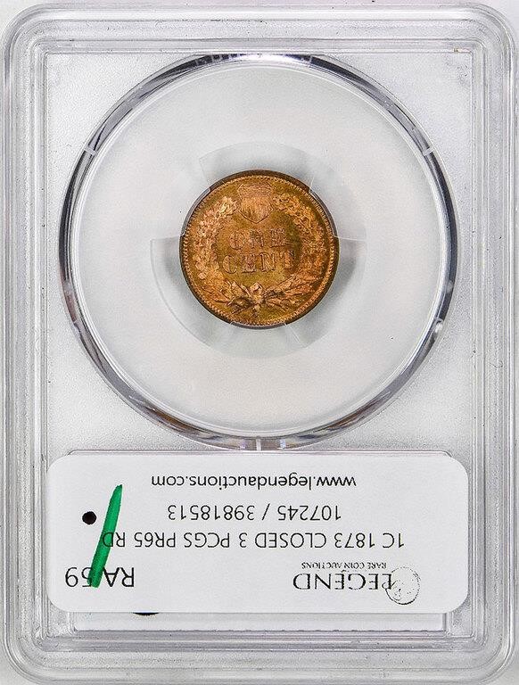 1873 1c Closed 3 PR RD PR65 RD thumbnail 5