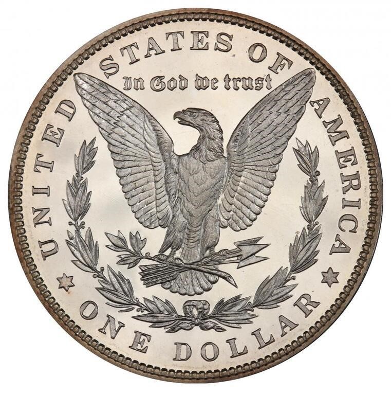 1881 $1  PR DCAM PR66 DCAM CAC thumbnail 2