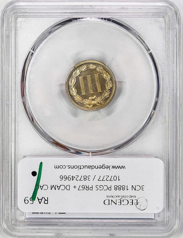 1888 3cN PR DCAM PR67 DCAM CAC thumbnail 4