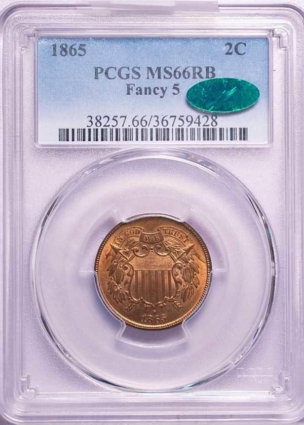 1865 2c Fancy 5 MS RB MS66 RB thumbnail 11