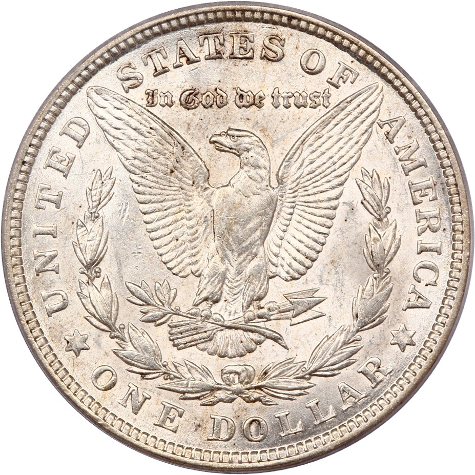 1921 $1  Morgan, Infrequent Reeding, VAM-4 F15 thumbnail 4
