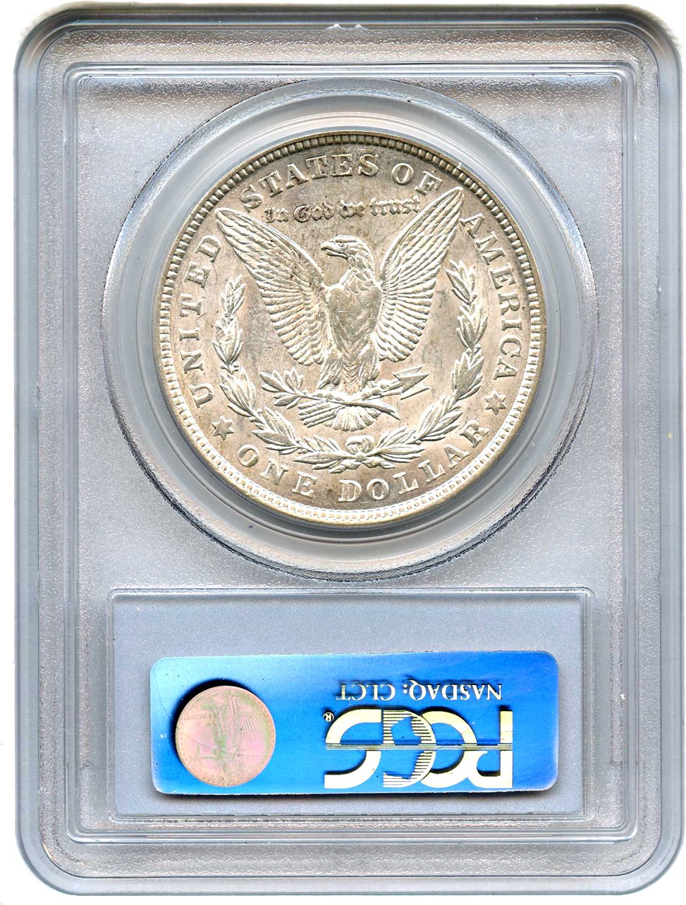 1921 $1  Morgan, Infrequent Reeding, VAM-4 F15 thumbnail 6