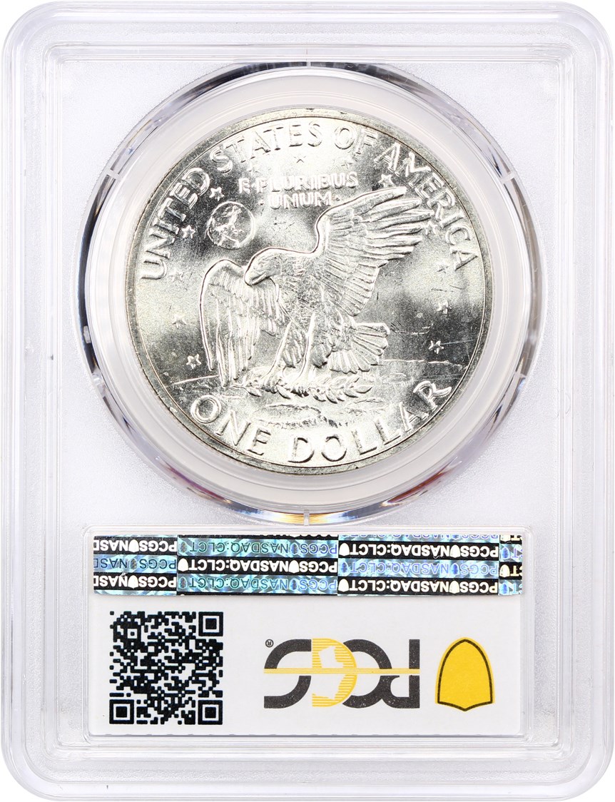 1971-S/S $1  Silver, RPM, FS-501 AU58 thumbnail 10