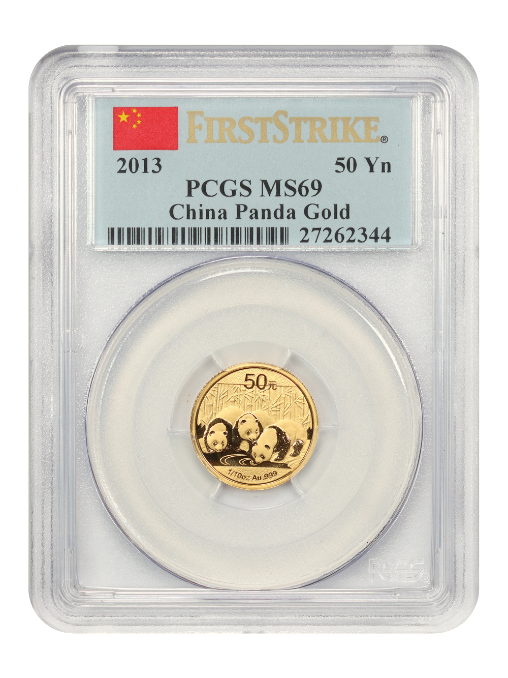 2013 G50Y 1/10oz Gold, Panda MS (PAN582A) OGP thumbnail 23