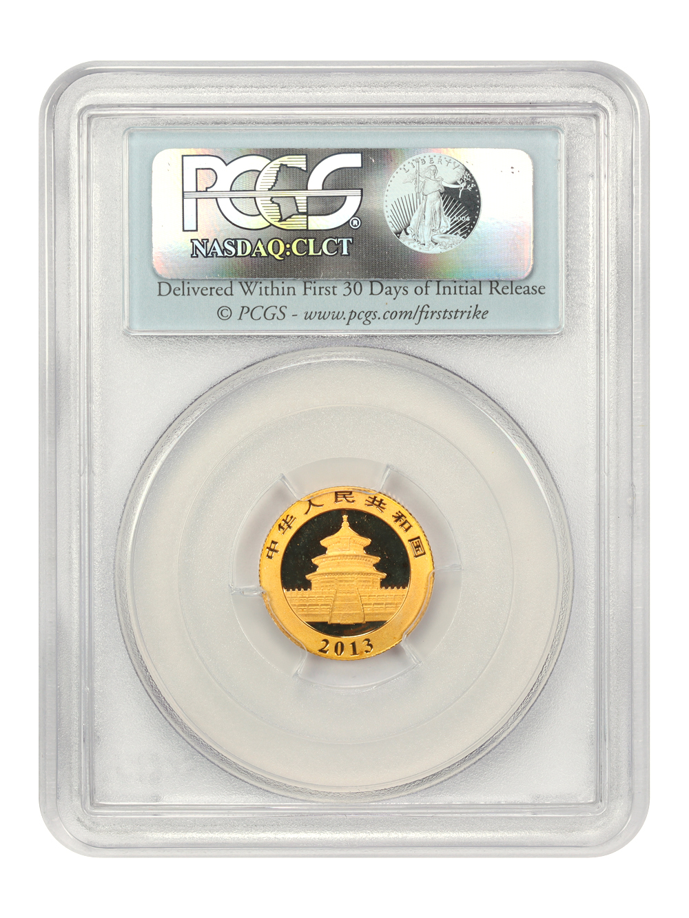 2013 G50Y 1/10oz Gold, Panda MS (PAN582A) OGP thumbnail 4