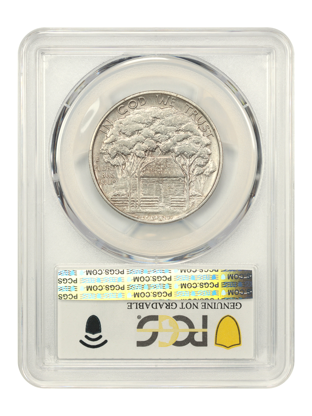 1922 50c Grant Memorial, without Star AU50 thumbnail 4