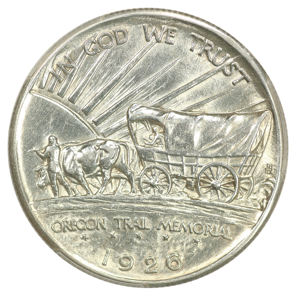 1926 50c Oregon Trail XF40 thumbnail 2