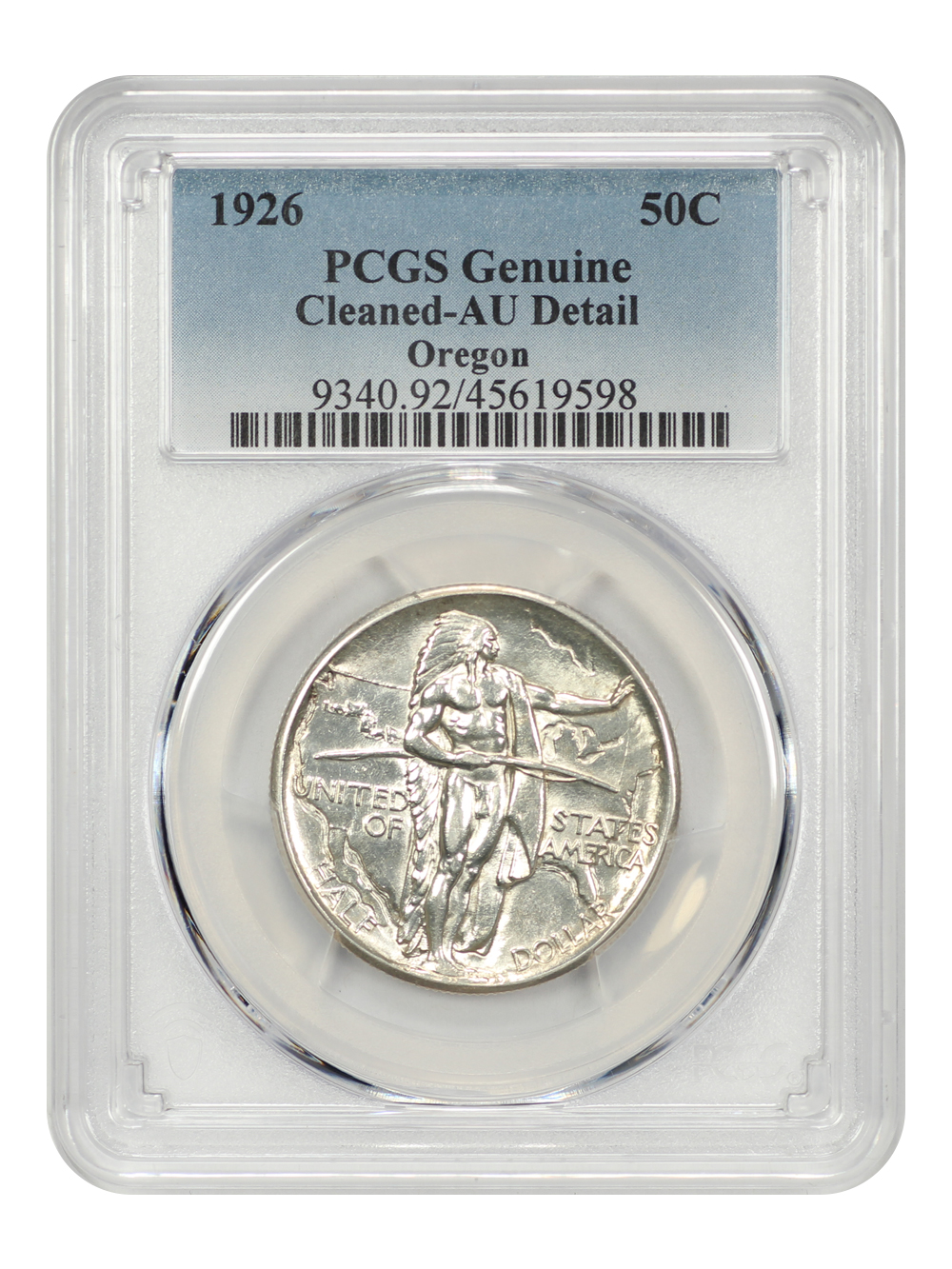 1926 50c Oregon Trail XF40 thumbnail 3