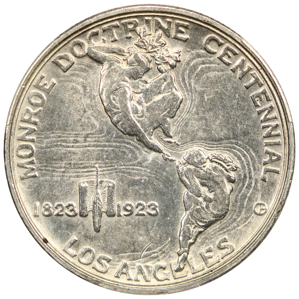 1923-S 50c Monroe Doctrine VF30 thumbnail 2