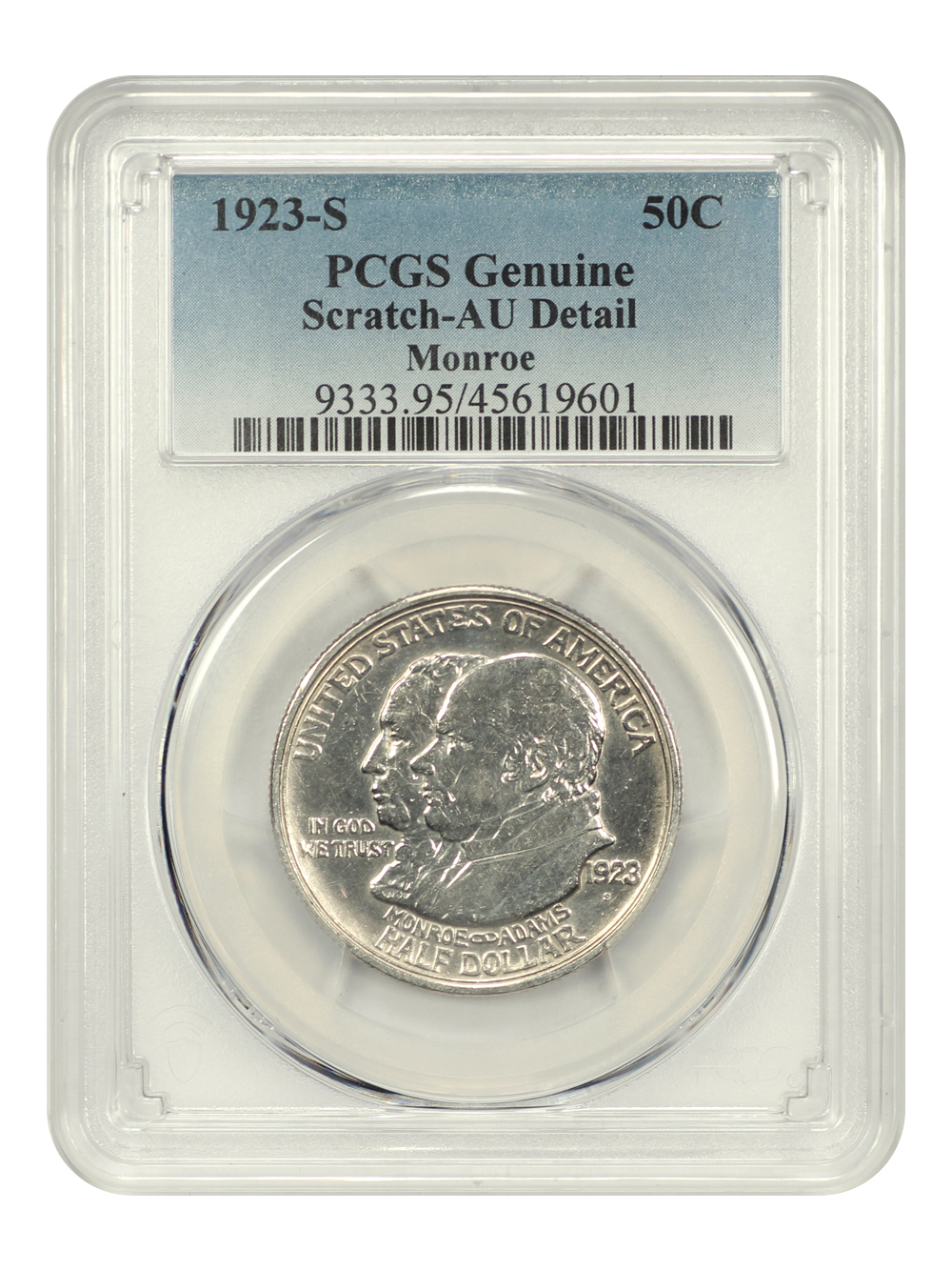 1923-S 50c Monroe Doctrine VF30 thumbnail 3