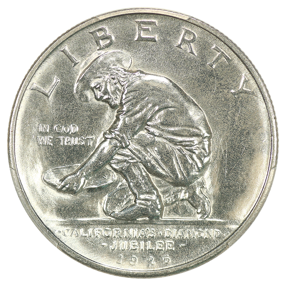 1925 S California Jubilee Half dollar MS Values | Greysheet