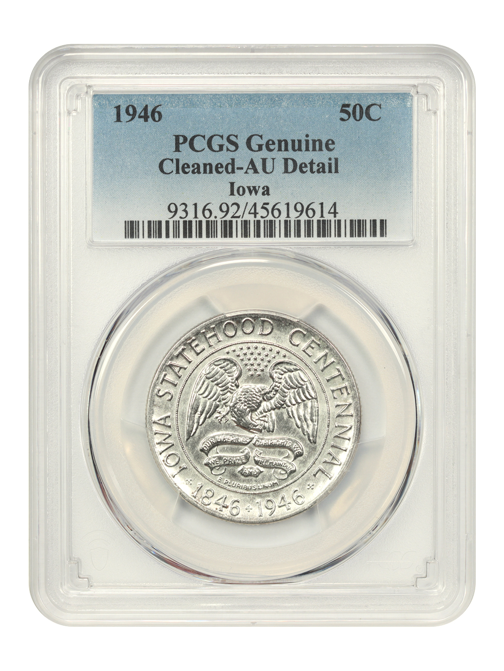 1946 50c Iowa XF40 CAC thumbnail 3