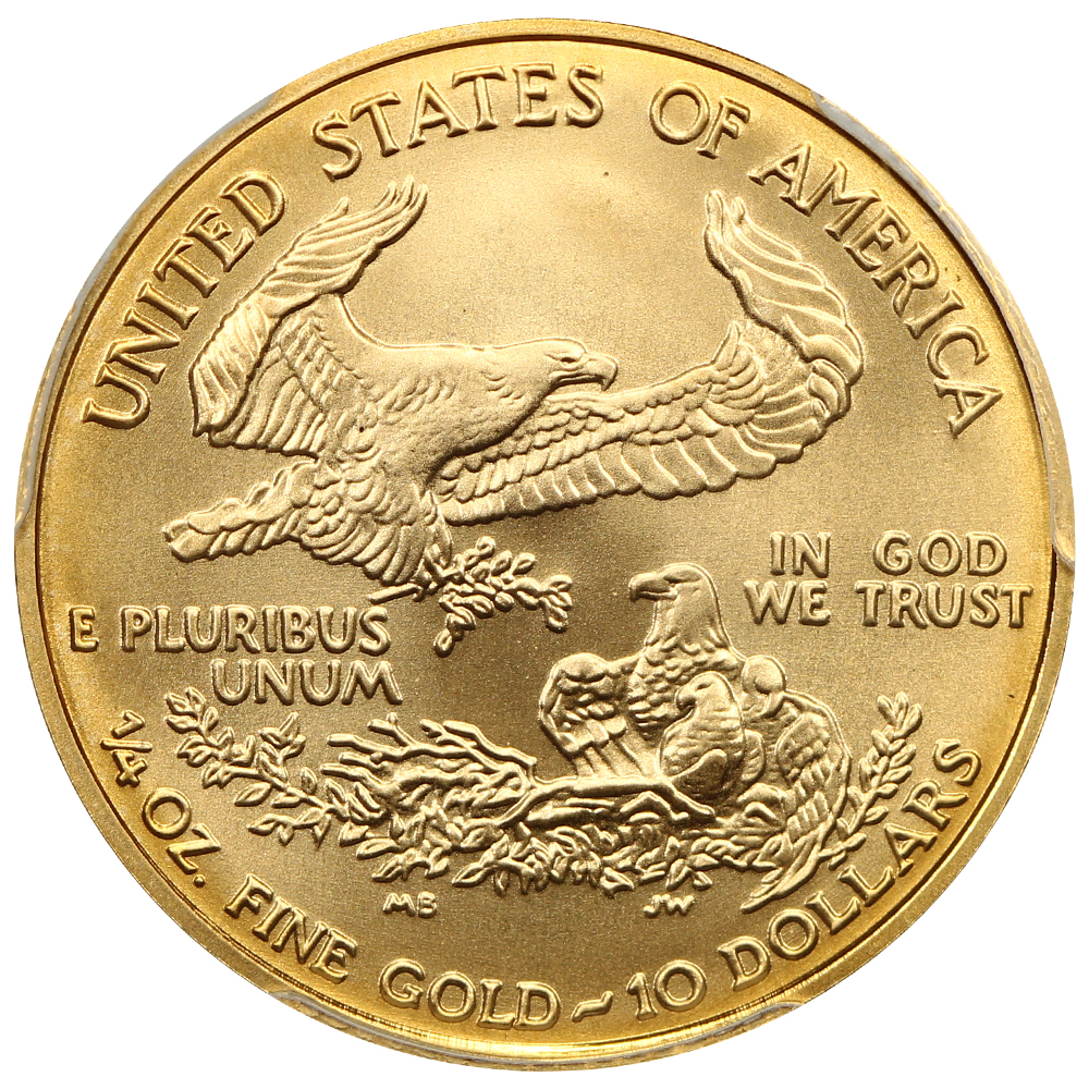 2007-W $10  Gold Eagle, Burnished MS70 thumbnail 10