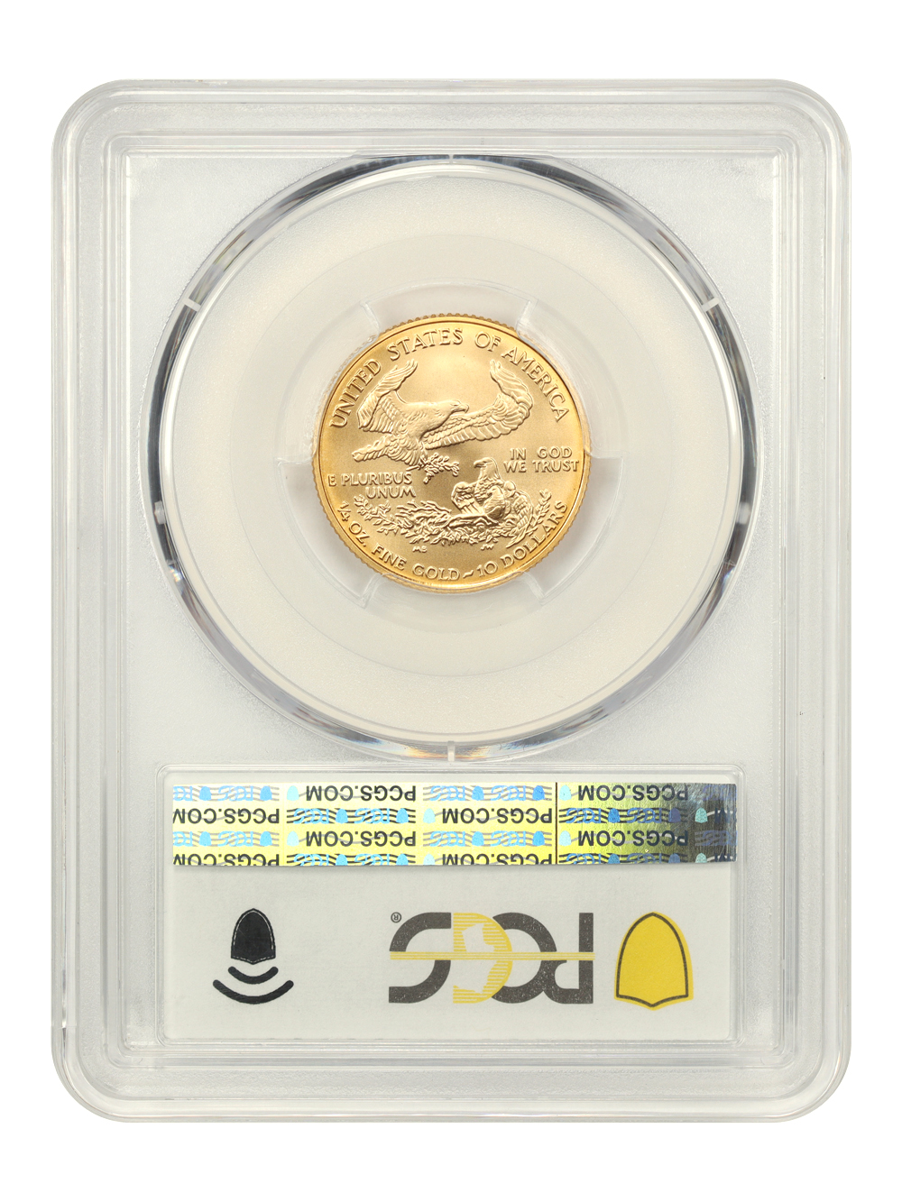 2007-W $10  Gold Eagle, Burnished MS70 thumbnail 12