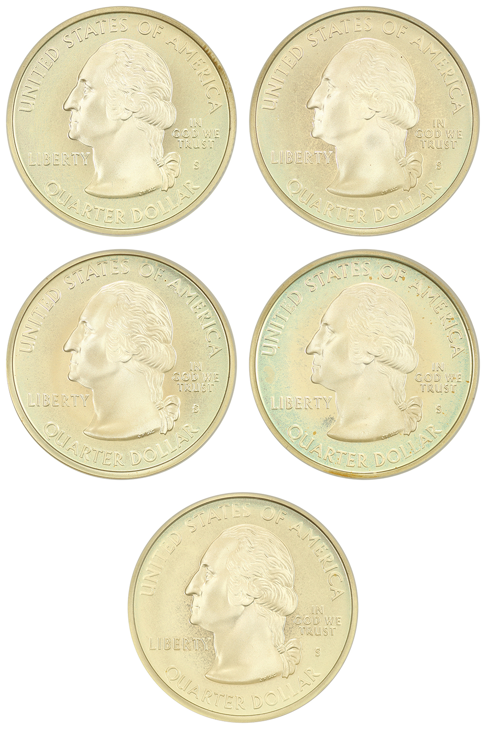 2003-S 1c-$1 Silver Proof Set, 10 Coins PR thumbnail 9