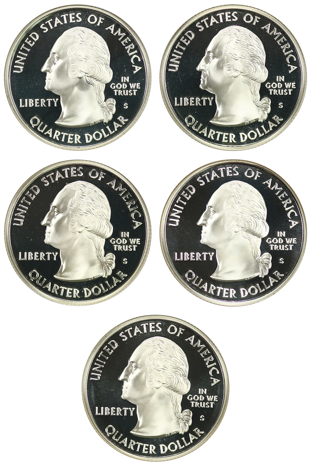 2006-S 1c-$1 Silver Proof Set, 10 Coins PR thumbnail 7