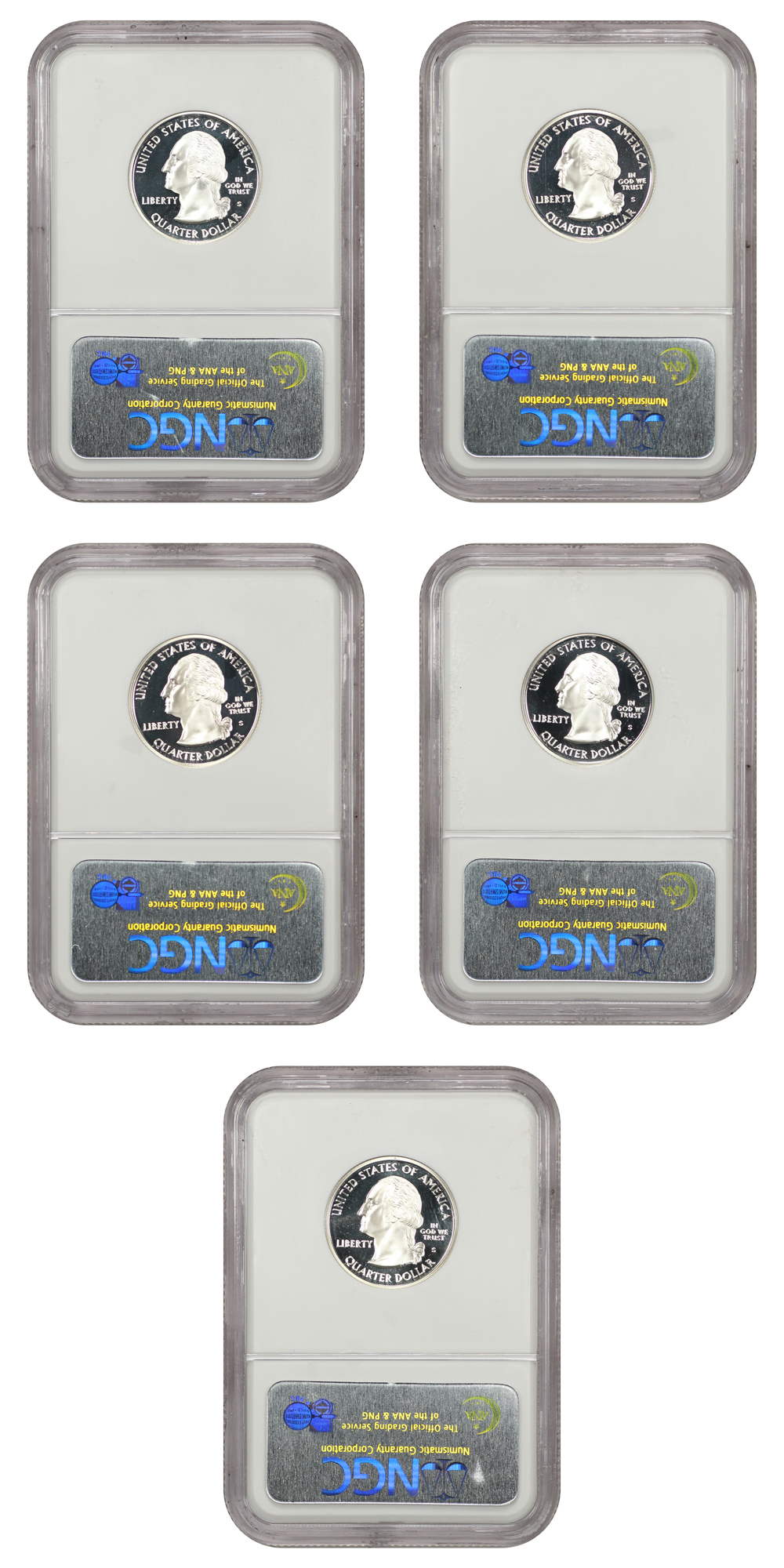 2006-S 1c-$1 Silver Proof Set, 10 Coins PR thumbnail 5