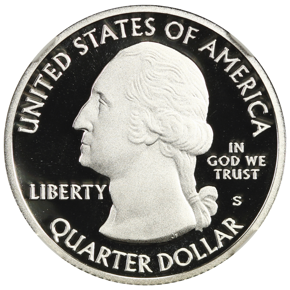 2015-S 25c Silver Quarters Proof Set, 5 Coins PR thumbnail 6