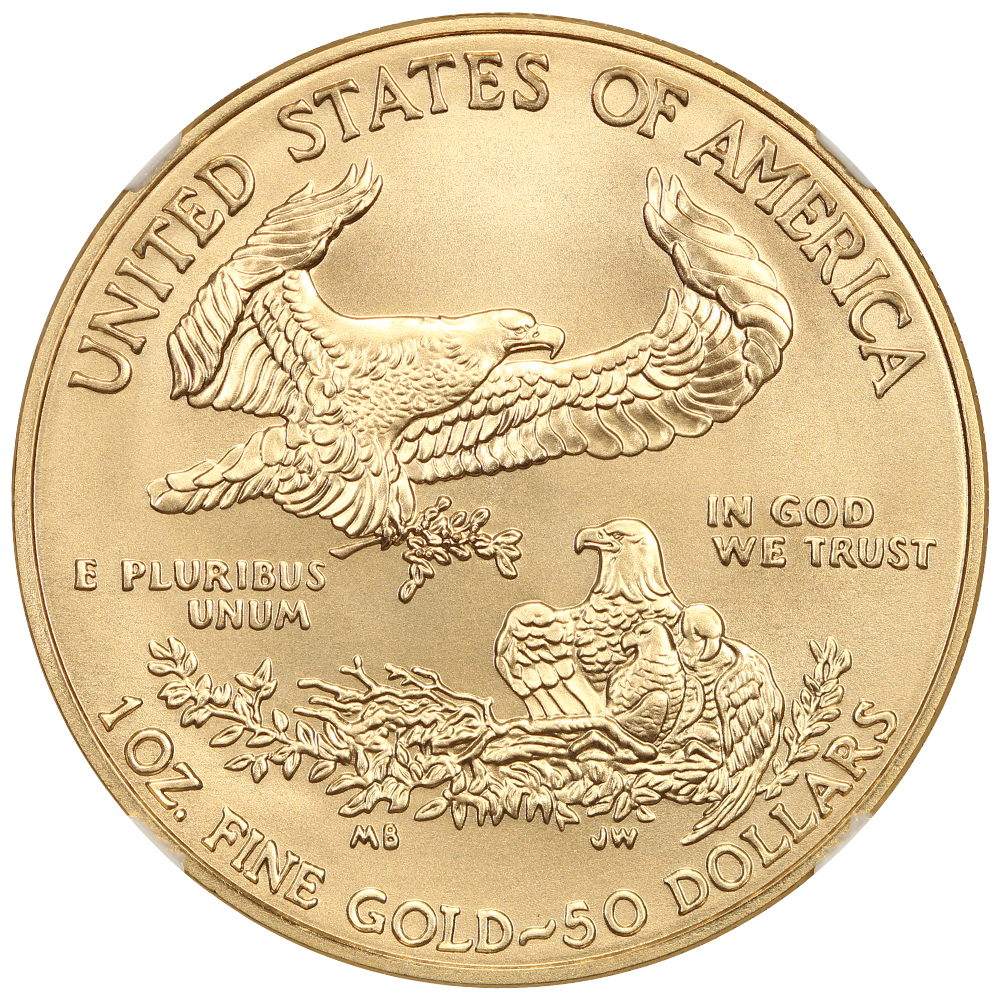 2020-W G$50  Gold Eagle, Burnished OGP thumbnail 17