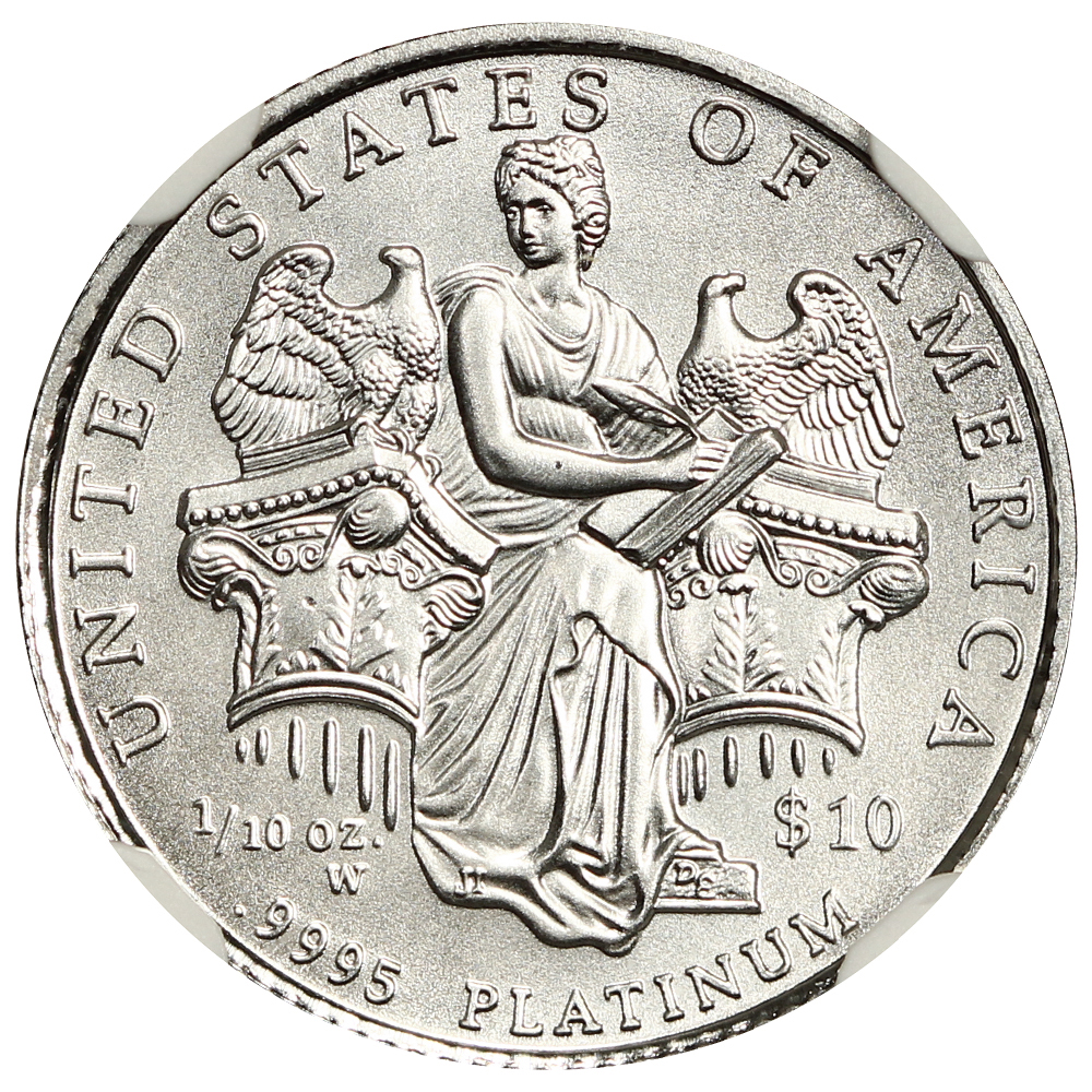 2006-W $10  Platinum Eagle, Burnished MS70 thumbnail 7