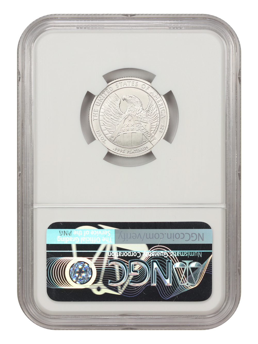 2007-W $25  Platinum Eagle, Burnished MS67 thumbnail 19