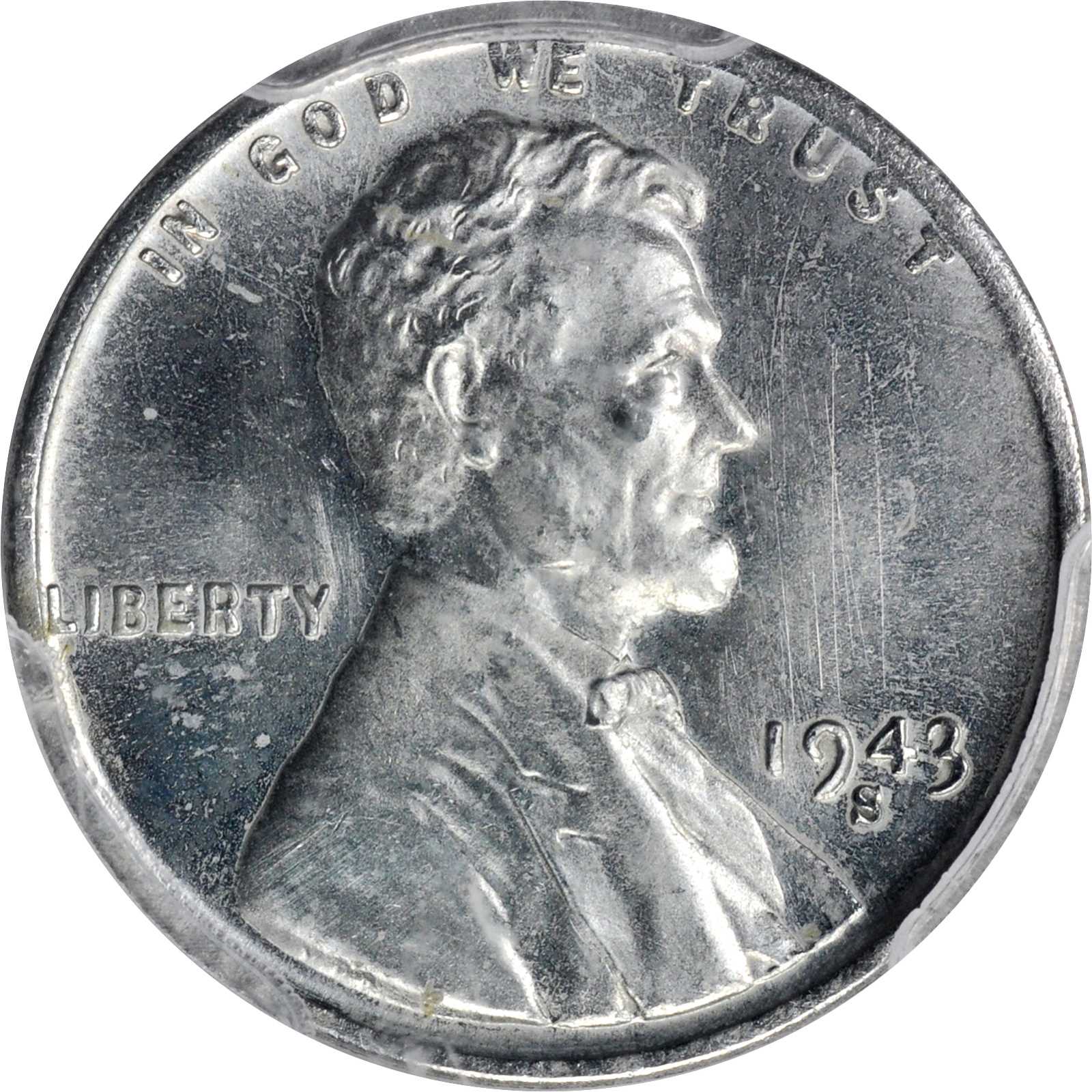 1943-S Lincoln Cent. FS-101. Doubled Die Obverse. MS-65 (PCGS).