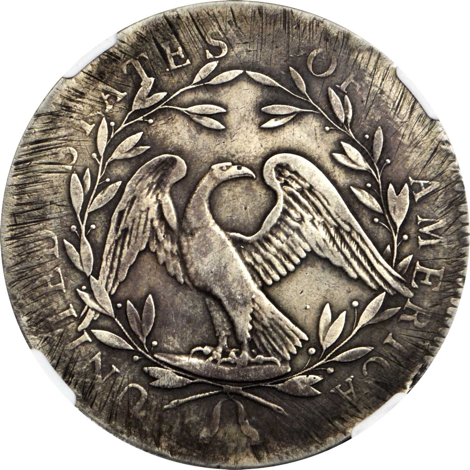 1794 $1  Flowing Hair, B-1, BB-1 AG2 thumbnail 8
