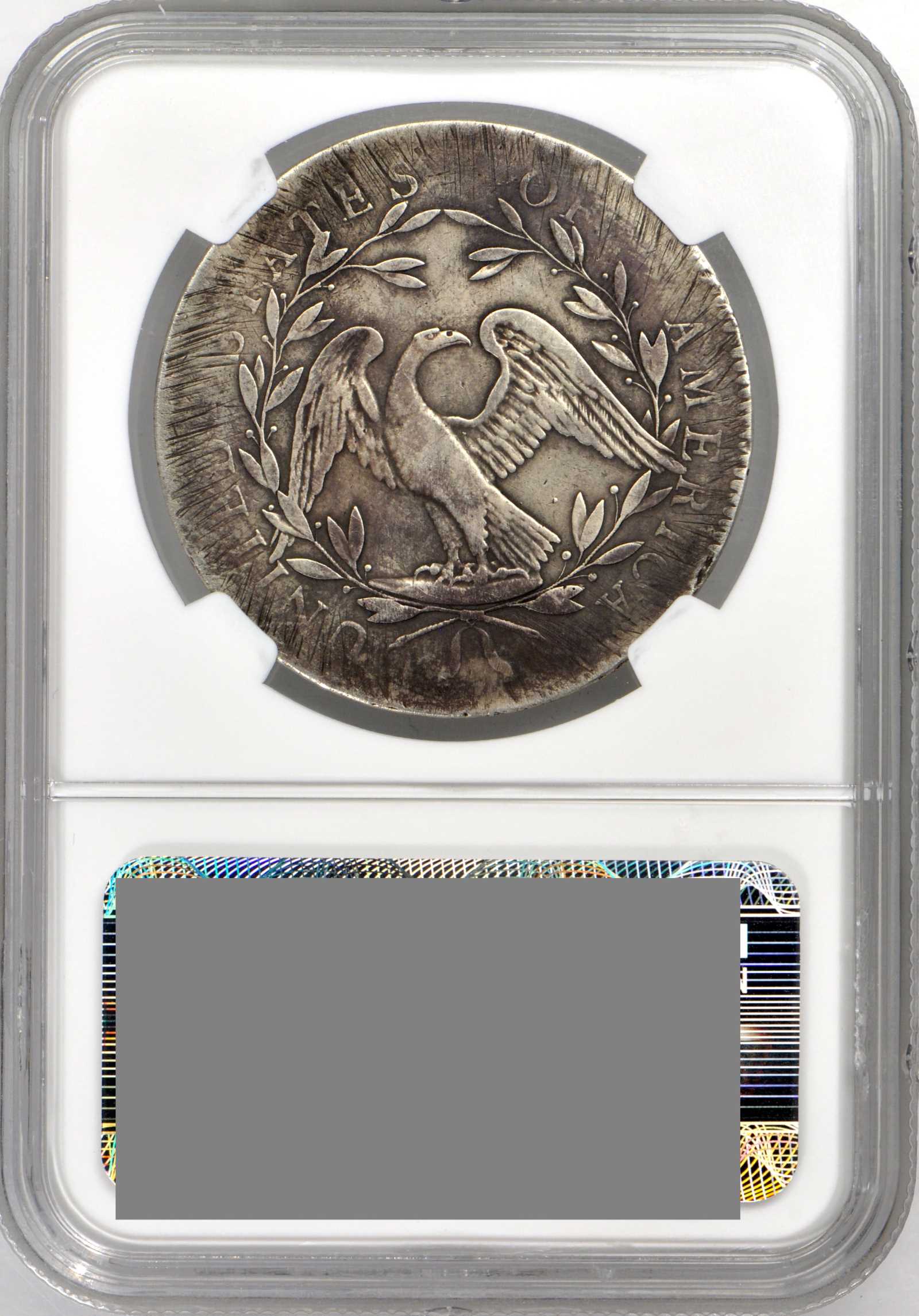 1794 $1  Flowing Hair, B-1, BB-1 AG2 thumbnail 9