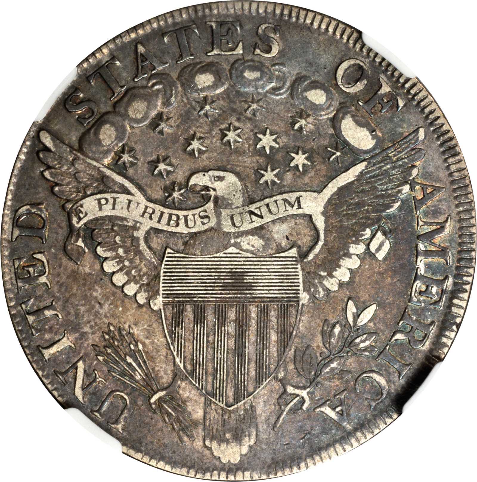 1802 $1  Wide Date, B-5, BB-242 VG8 thumbnail 5