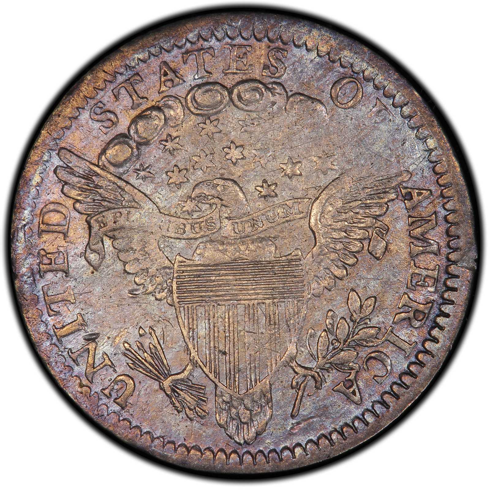 1805 H10c AU50 CAC thumbnail 2