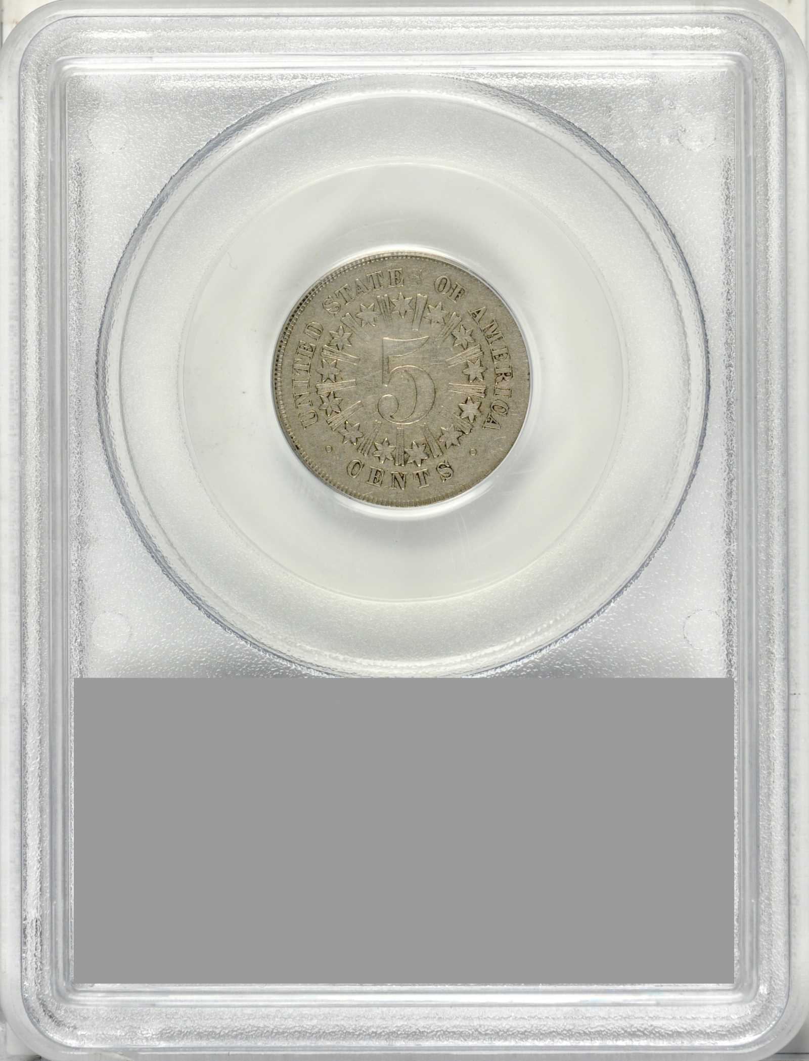 1866/1866 5c Rays, Repunched Date F15 thumbnail 18