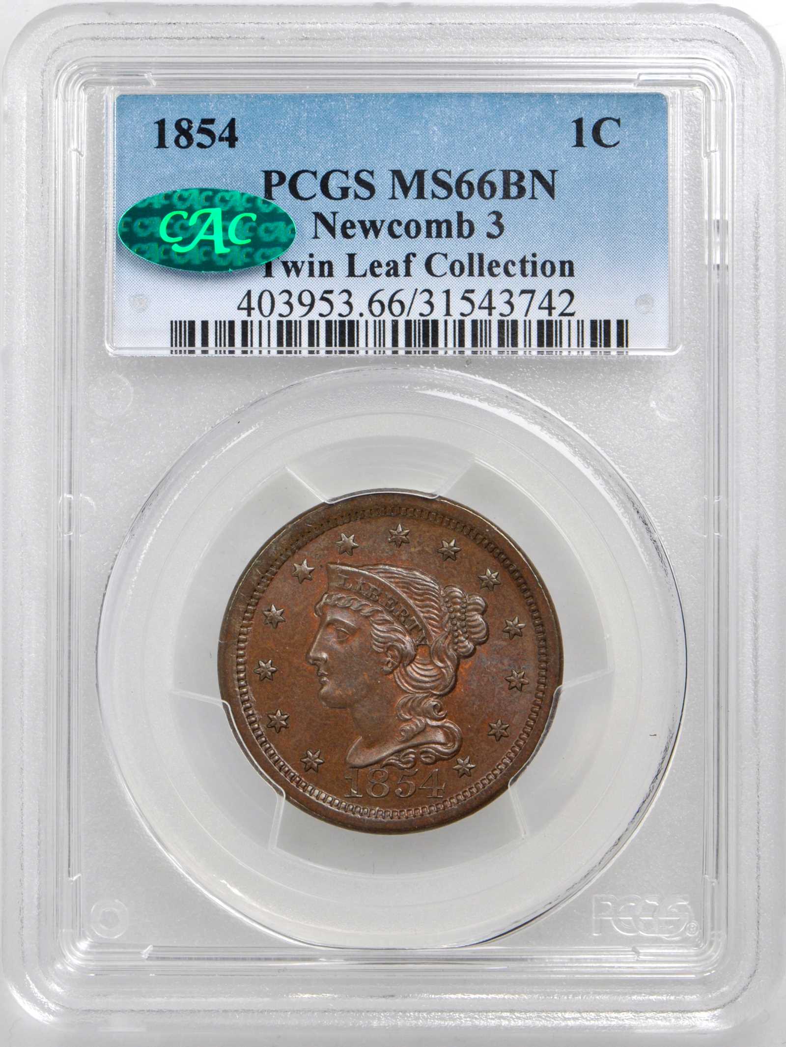 1854 1c N-3 MS BN thumbnail 5