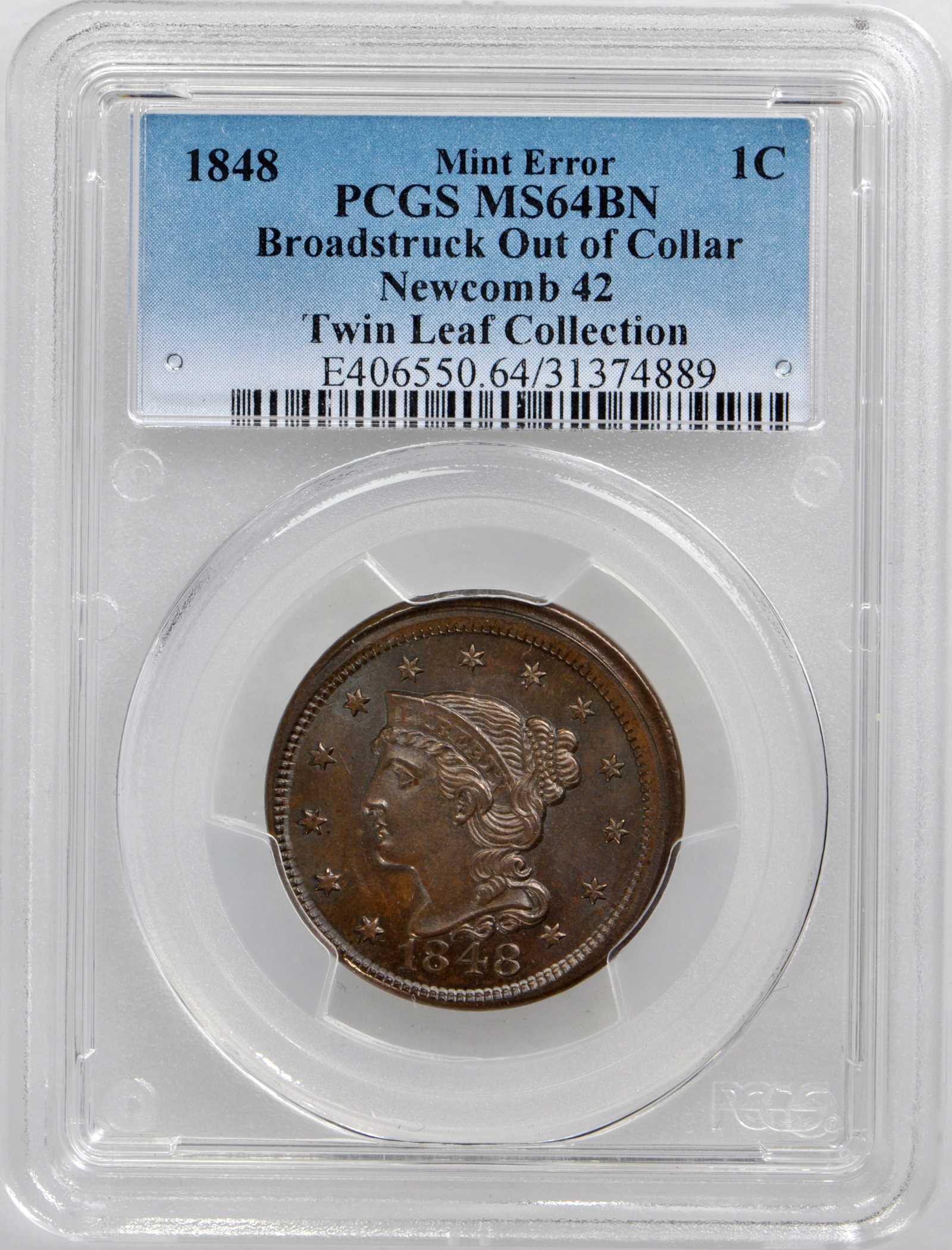 1848 1c N-42 MS BN thumbnail 2