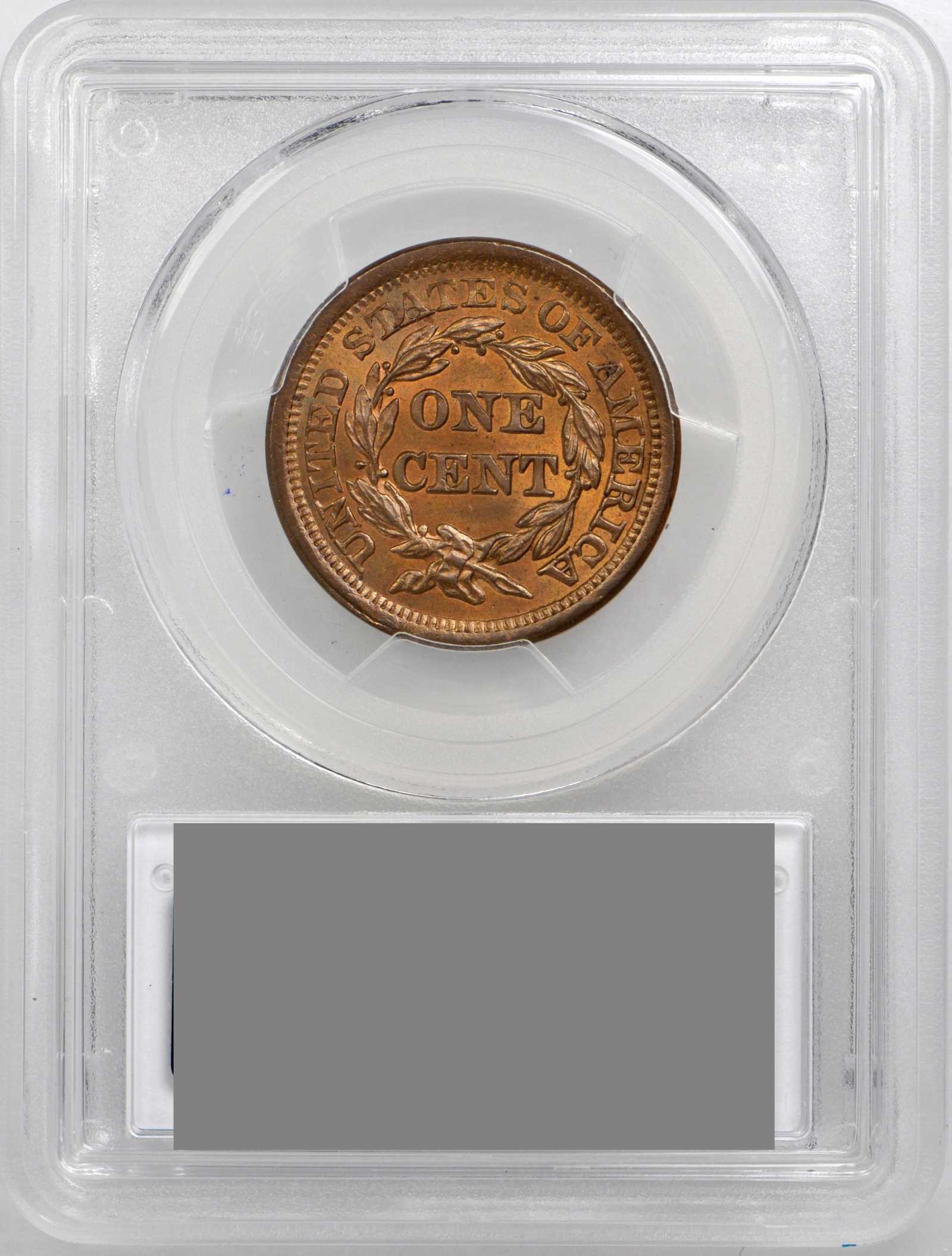 1854 1c N-23 MS RB thumbnail 2