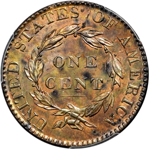 image for: 1822 Matron Head Cent. N-6. Rarity-8+ as a Proof. Noyes Die State A/A. Proof-63 BN (PCGS).
