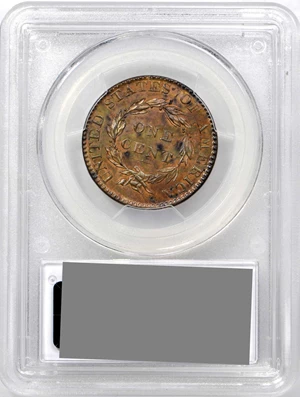 image for: 1822 Matron Head Cent. N-6. Rarity-8+ as a Proof. Noyes Die State A/A. Proof-63 BN (PCGS).