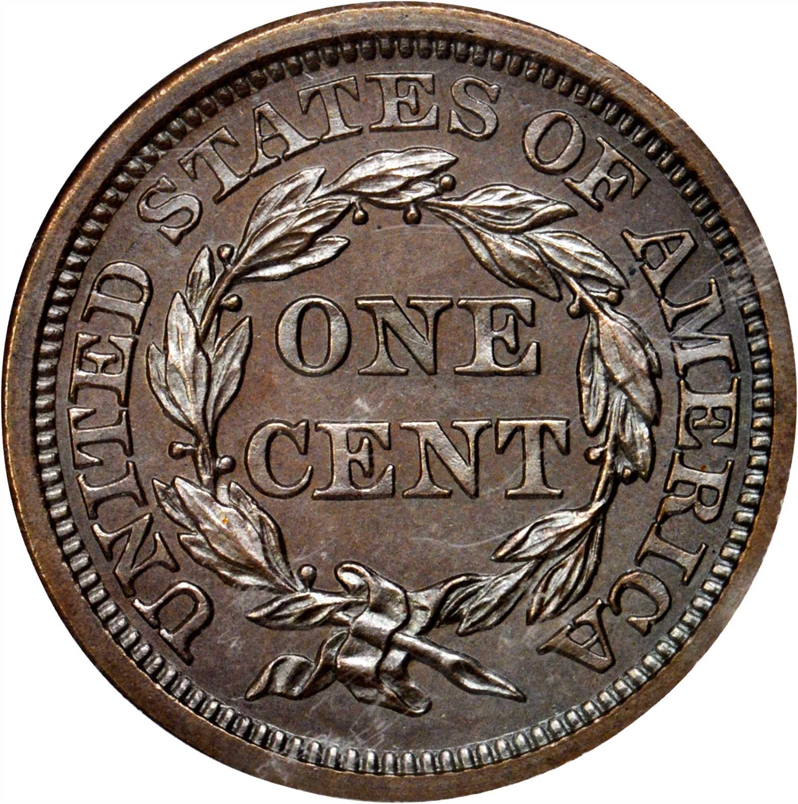 1855 1c Slanted 55 PR BN PR62 BN thumbnail 25